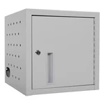 14 In. 8 Capacity Tablet Wall Charging Box Gray. Fixed Price $232.70.