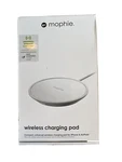 Mophie Universal Wireless Fast Charging Pad White Open Box Excellent. Fixed Price $15.00.