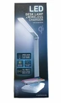 Tzumi Adjustable Desk Lamp Android & Iphone Compatible Wireless Charger. Fixed Price $27.97.