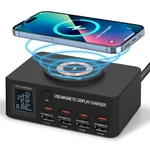 Wanlongxin 100W 8-PORT Multiple Usb Charger Station,fast Charging Ink Black. Fixed Price $59.70.