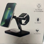 Belkin Like Style 3-IN-1 Wireless Charging Stand For Iphone 12/13/14 White. Fixed Price $29.99.