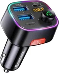 Syncwire Bluetooth 5.3 Fm Transmitter Car Adapter 48W(PD 36W & 12W) Light Switch. Fixed Price $46.99.