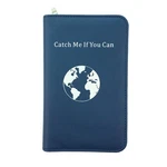 Adventure - Navy Blue Unisex Phone Charging Passport Holder With Removab.... Fixed Price $70.01.