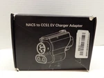 Nacs CCS1 Ev Charger Adapter New In Box (lotatools). Fixed Price $69.85.