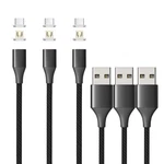 Netdot GEN10 2IN1 Nylon Braided Magnetic Charging Cable Fast And Data. Fixed Price $25.72.