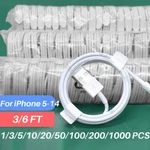 Usb Charger Cable Cord For Apple Iphone 7 8 Xr 11 12 13 14 Pro Max Wholesale. Fixed Price $1413.39.