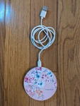 Yumi Kim Floral Wireless Charging Pad With Usb Cord For Iphone/android. Fixed Price $9.41.