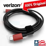 Oem Verizon 6-FT Usb-c Charge Data Cable For Ipad Galaxy Motorola Lg. Fixed Price $6.54.