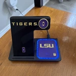 Lsu Tigers Keyscaper 3-IN-1, Wireless CHARGER/G6. Fixed Price $65.00.