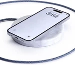 Einova Classic Stone Marble Wireless Charging Pad White Carrara - New. Fixed Price $24.99.