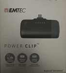 Emtec Power Clip Portable Cell Phone Charger Android/windows Sealed Micro Usb. Fixed Price $7.00.