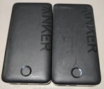2X Anker 20,000 Mah 20W 3-PORT Portable Charger Battery Power Bank Fast Charging. Fixed Price $34.99.