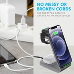 Aduro Powerup Trinity 3-IN-1 Wireless Charging Station For Apple Products. Fixed Price $30.53.