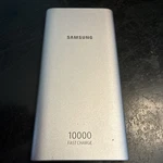 Samsung EB-P1100B Silver Dual Usb 10000MAH Battery Fast Charging Slim Power Bank. Fixed Price $15.00.