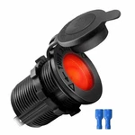 12V Waterproof Car Motorcycle Boat Cigarette Lighter Socket Power Plug Outlet. Fixed Price $7.99.
