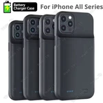 Battery Charger Case Power Bank Charging Cover For Iphone 16 15 14 13 12 11 Pro. Fixed Price $24.67.
