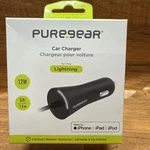 Puregear Usb Car Charger 62803PG Black New Open Box Iphone Ipad Ipod 5 Ft 12W. Fixed Price $6.54.
