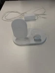 Belkin Boost 3-IN-1 Wireless Charger WIZ001 White For Iphone, Watch, Air. Fixed Price $26.95.