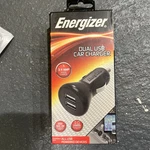 New Energizer Dual Usb Car Charger. Fixed Price $10.00.