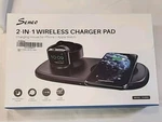 Iphone & Apple Watch Seneo In 1 Wireless Fast Charger Pad PA200A. Fixed Price $15.00.
