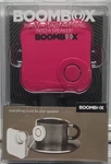 Boombox Portable Speaker Pink, 3.5MM Jack, Battery Powered, Universal. Fixed Price $11.75.