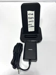Ubio Labs 2-IN-1 Wireless Charging Stand ,plug Works -charger **for Parts Only**. Fixed Price $15.71.