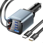 Upgraded Superone Retractable Charger, Ultra-compact 6-PORT Car.... Fixed Price $32.98.