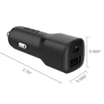Onn 20W Dual-port Car Fast Charger Usb-c / Rapidcharge + Power Delivery. Fixed Price $11.99.