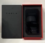 Tesla Wireless Portable Phone Charger Steel Black With Box. Fixed Price $52.18.