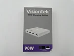 Visiontek 90W Charging Station For Idevice, Tablet, Laptop, Model PD-016PT. Fixed Price $12.99.