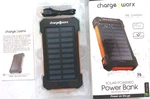 Charge Worx Solar Powered Weatherproof Bank ( Open Box ). Fixed Price $20.95.