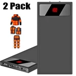 Pack 20000MAH Power Bank For Heated Vest Jacket Scarf Usb Charger Battery. Fixed Price $33.49.