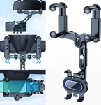 Phone Mount For Car, 360 Rotatable And Retractable Holder Free. Fixed Price $24.92.
