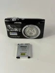 Nikon Digital Camera Coolpix S2900 20.1MP With Battery Black Tested. Fixed Price $99.99.