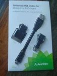 Avantree Universal Usb Cable Set (data Sync & Charge) Apple, Blackberry, Htc Etc. Fixed Price $6.52.