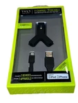 New Tylt Y-charge 2.1 Dual 2-USB Car Charger Apple Iphone Cable. Fixed Price $8.99.