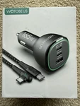 165W Usb Car Charger Adapter Super Fast Charging Wotobeus PD3.1 140W/PD3.0 100. Fixed Price $59.99.