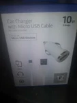 New Tech 10 Car Charger Micro Usb Cable. Fixed Price $5.00.
