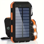 2026 Super 10000000MAH Usb Portable Charger Solar Power Bank For Cell Phone. Fixed Price $13.99.