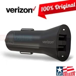 Oem Verizon Logo Dual Usb Car Charger 4.8A Adapter Iphone Samsung Lg Htc Note. Fixed Price $9.95.