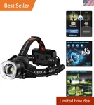 Led Rechargeable 99000 High Lux, 9000MAH Long Battery With.... Fixed Price $77.53.