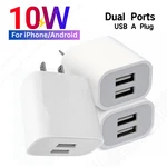 Universal Travel 5V 2A Dual Usb Ac Wall Home Charger Power Adapter Plug Phone. Fixed Price $10.88.