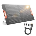 New Solupup 100W Portable Solar Panel For Power Station - 24 Efficiency Bifacial. Fixed Price $151.08.