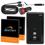 X 2400MAH Rechargeable Battery Charger Car Home Cable For Zte Avid 559. Fixed Price $52.92.