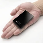 Attom Tech Dual Usb Output Super Slim Power Bank Ultra Thin, 3000MAH Black. Fixed Price $28.22.