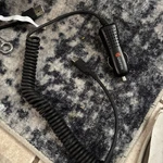 Griffin Powerjolt Se Fast 10W 4.5" Coiled Car Charger Built-in Cable For Usb-c !. Fixed Price $19.95.
