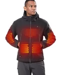 Dewbu Heated Jacket Polar Fleece With 12V Battery Pack Soft Electric. Fixed Price $196.33.