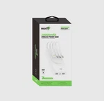 Mighty 20,000MAH Power Bank With Built-in 4 Cables White. Fixed Price $49.99.