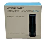 New Sealed Mission Power Battery Base For Amazon Echo. Fixed Price $21.26.