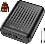 Hecusma 18,400MAH 12V Heated Jacket Battery Pack For Milwaukee Led Display. Fixed Price $46.99.
